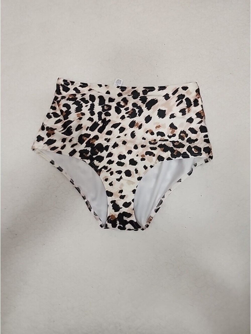 Aire Women’s Leopard High Waisted Full Coverage Bikini Bottom M  VIETNAM RN54485